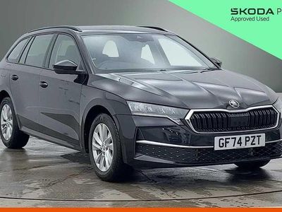 Used Skoda Octavia SE Technology 85 HP (62 kW) 2024 Black magic pearl effect Estate