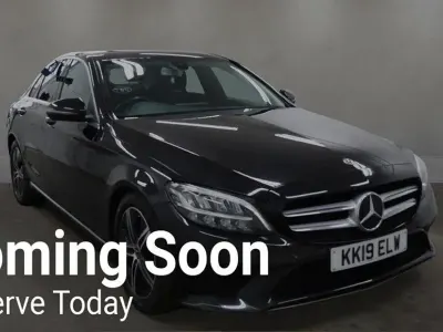 Used Mercedes C220 194 HP (142 kW) 2019 Black Sedan