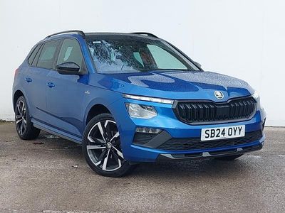 Used Skoda Kamiq Monte Carlo 116 HP (85 kW) 2024 Blue SUV