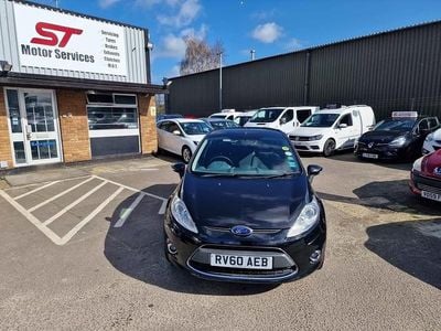 Used Ford Fiesta Zetec 2010 Black Hatchback