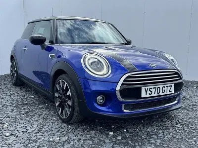 Used Mini Cooper Exclusive 136 HP (100 kW) 2020 Blue Hatchback