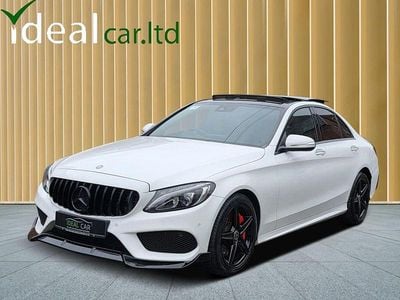 Used Mercedes C250 AMG Line Premium Plus 2015 White Sedan