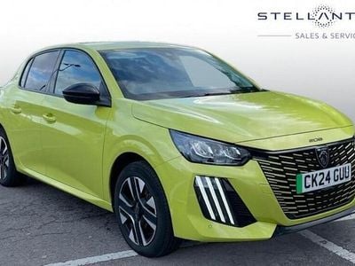 Used Peugeot e-208 Style 100 kW (137 HP) 2023 Yellow Hatchback