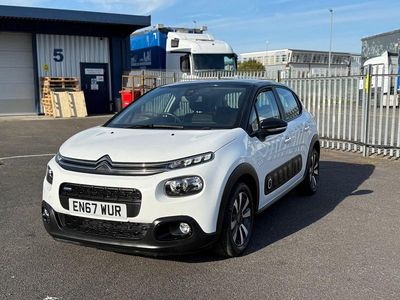 Used Citroën C3 Feel 68 HP (50 kW) 2018 White Hatchback