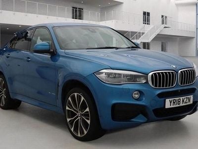 Used BMW X6 M Sport 2018 Blue SUV
