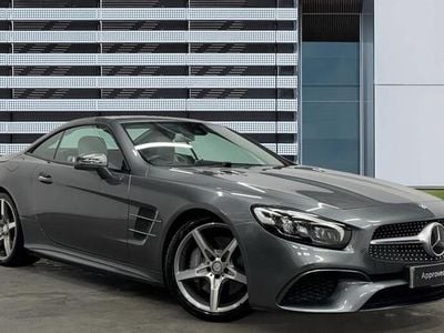 Used Mercedes SL400 AMG line 367 HP (269 kW) 2016 Grey Cabriolet