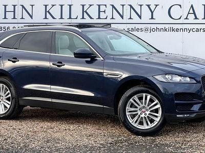 Używany Jaguar F-Pace Portfolio 250 KM (183 kW) 2018 Niebieski SUV