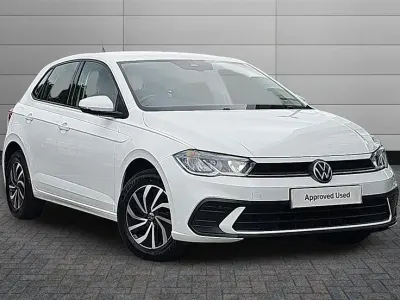 Used VW Polo Life 95 HP (69 kW) 2021 White Hatchback