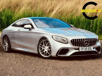 Used Mercedes S63 AMG AMG 612 HP (450 kW) 2020 Silver Coupe