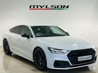 Used Audi A7 Sportback Black Edition 245 HP (180 kW) 2021 White Hatchback