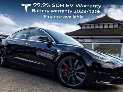 Używany Tesla Model 3 Performance 461 kW (627 KM) 2020 Czarny Sedan/Limuzyna
