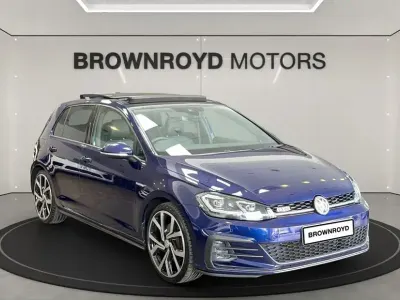 Used VW Golf VII GTD 184 HP (135 kW) 2019 Blue Hatchback