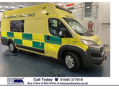 Used Fiat Ducato 180 HP (132 kW) 2016 Yellow Van