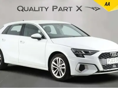 Used Audi A3 Sportback Sport 110 HP (80 kW) 2023 White Hatchback