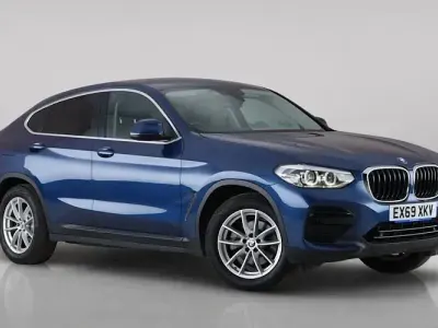 Used BMW X4 Sport Line 190 HP (139 kW) 2019 Blue SUV