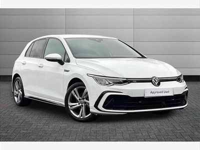 Used VW Golf VIII R-line 150 HP (110 kW) 2023 White Hatchback