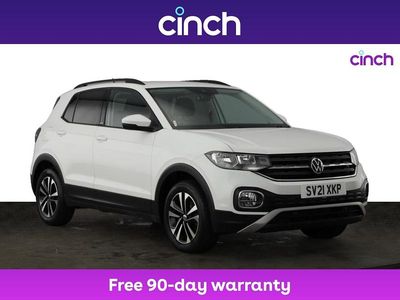 White Used 2021 VW T-Cross United SUV | £13,299 (Fair price)