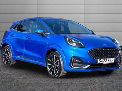 Used Ford Puma ST-Line 155 HP (114 kW) 2022 Desert island blue Hatchback