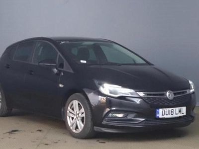 Used Vauxhall Astra 100 HP (73 kW) 2018 Black Hatchback