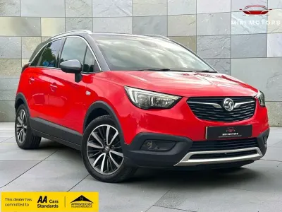 Used Vauxhall Crossland X Elite 81 HP (59 kW) 2018 Red SUV