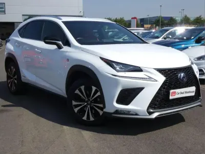 Used Lexus NX300h Sport Line 194 HP (142 kW) 2019 White SUV