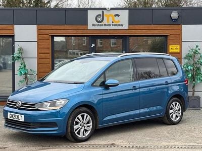 Used VW Touran SE 150 HP (110 kW) 2021 Blue MPV