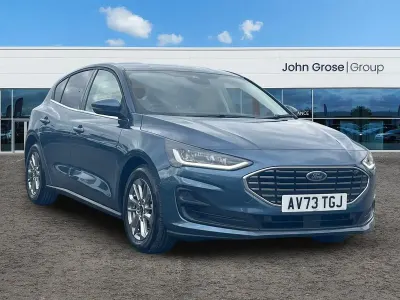 Used Ford Focus Titanium 2023 Blue Hatchback