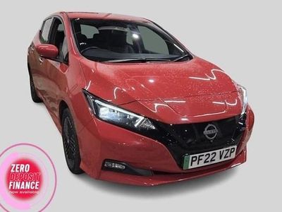 Used Nissan Leaf Tekna 160 kW (218 HP) 2022 Red Hatchback
