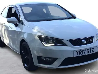 Used Seat Ibiza FR 90 HP (66 kW) 2017 White Hatchback