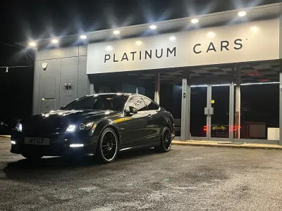 Käytetty Mercedes C63 AMG 2012 Musta Coupe - kaksiovinen