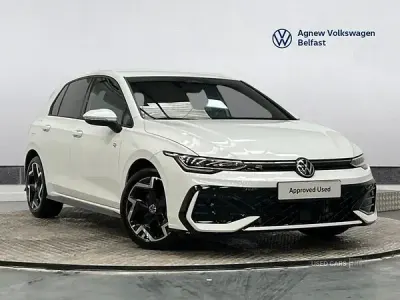 Used VW Golf VIII R-line 150 HP (110 kW) 2025 White Hatchback