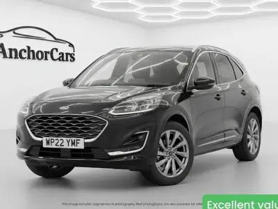 Used Ford Kuga Vignale 225 HP (165 kW) 2022 Black SUV