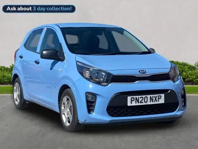 Second-hand Kia Picanto 66 CP (48 kW) 2020 Albastru Hatchback
