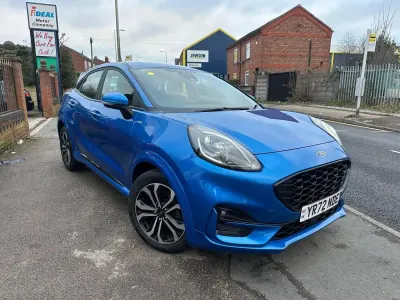 Begagnad Ford Puma ST-Line 125 HK (91 kW) 2022 Blå SUV