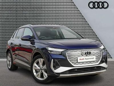 Used Audi Q4 e-tron S-Line 150 kW (204 HP) 2025 Blue SUV
