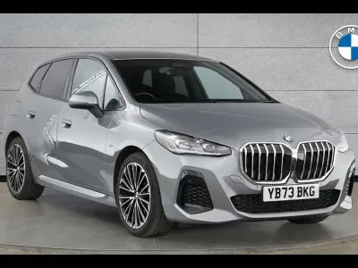 Used BMW 220 Active Tourer M Sport 168 HP (123 kW) 2024 Skyscraper grey metallic MPV