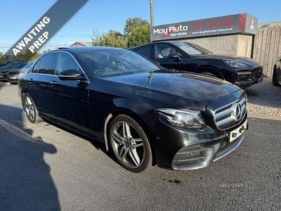 Black Used 2018 Mercedes E350 AMG Line Premium Plus Sedan | £15,995 (Fair price)