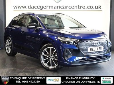 Used Audi Q4 e-tron Comfort 125 kW (170 HP) 2021 Blue SUV