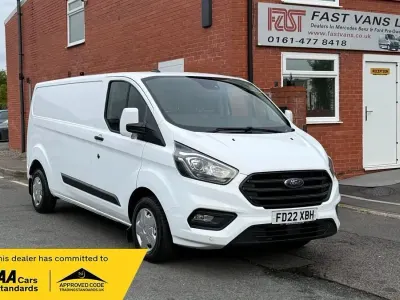 Begagnad Ford Transit Custom Trend 130 HK (95 kW) 2022 Vit Van