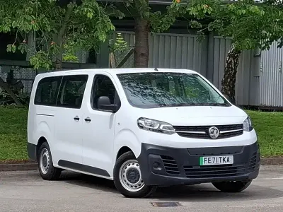 Used Vauxhall Vivaro Edition 100 kW (136 HP) 2021 White MPV