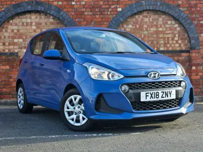 Used Hyundai i10 SE 2018 Blue Hatchback