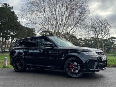 Used Land Rover Range Rover Sport SVR 575 HP (422 kW) 2021 Black SUV