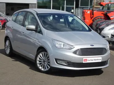 Used Ford C-MAX Titanium 147 HP (108 kW) 2017 Silver MPV