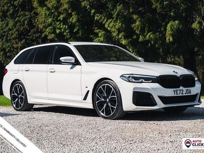 Used BMW 530 M Sport 2022 White Estate