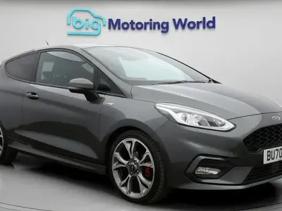Used Ford Fiesta ST-Line X 125 HP (91 kW) 2020 Grey Hatchback