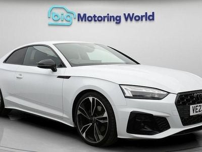 White Used 2023 Audi A5 Black Edition Coupe | £23,700 (Good price)