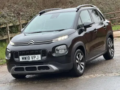 Used Citroën C3 Aircross Feel 80 HP (58 kW) 2018 Black SUV