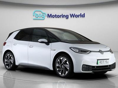 Used VW ID.3 Pro Performance 150 kW (204 HP) 2021 White Hatchback