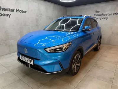 Used MG ZS Trophy 114 kW (156 HP) 2023 Blue SUV