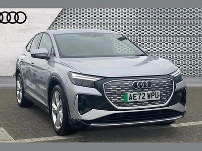 Used Audi Q4 Sportback e-tron S-Line 150 kW (204 HP) 2022 Silver SUV